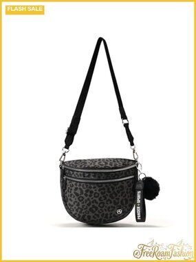 Nylon Crossbody Bag Medium Bum Bag Adjustable Strap Wristlet
